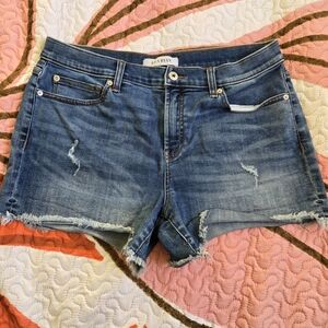 LILA RYAN Classic Blue Denim Shorts